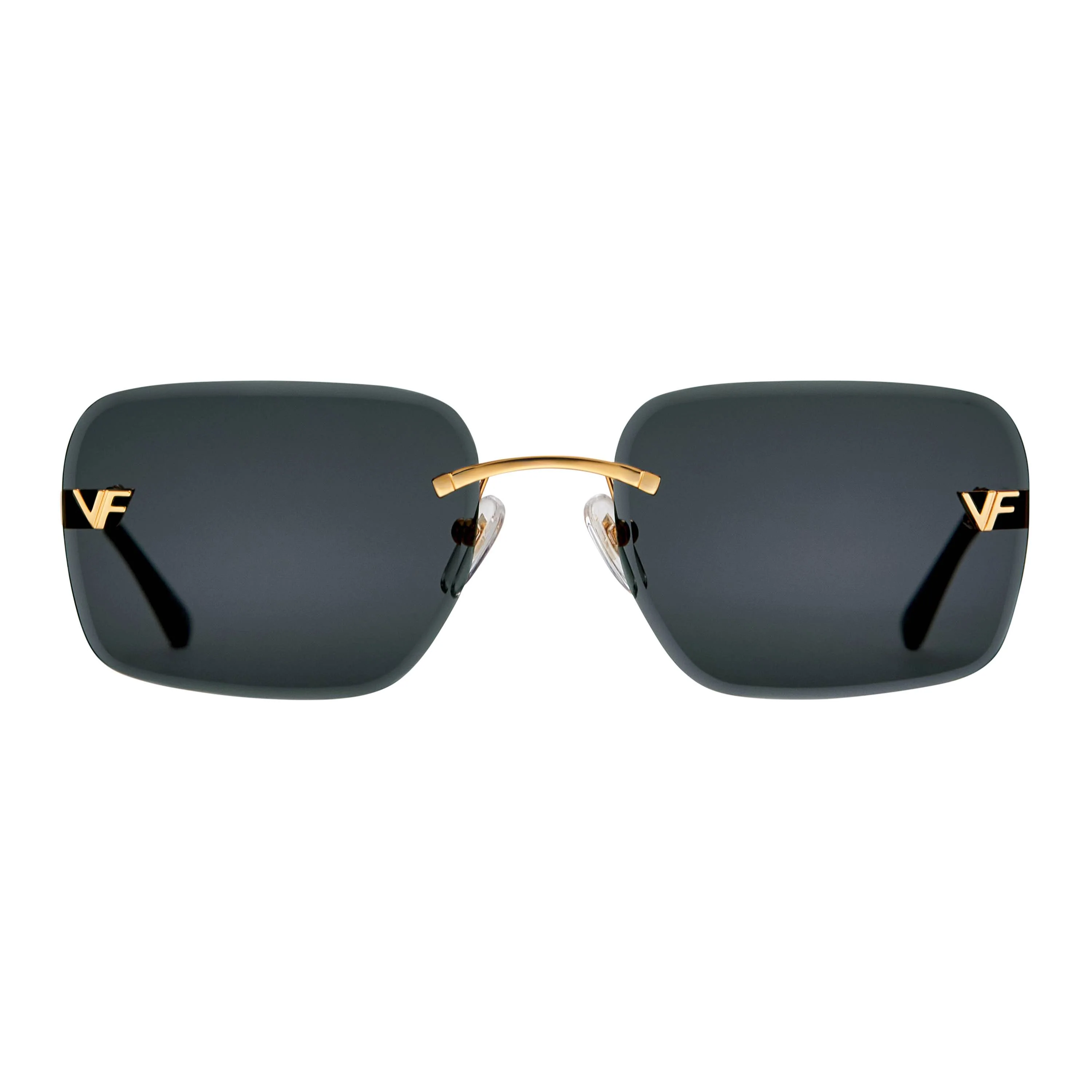 Rivington XL Rimless Drill Mount 24KT Gold - Image 14