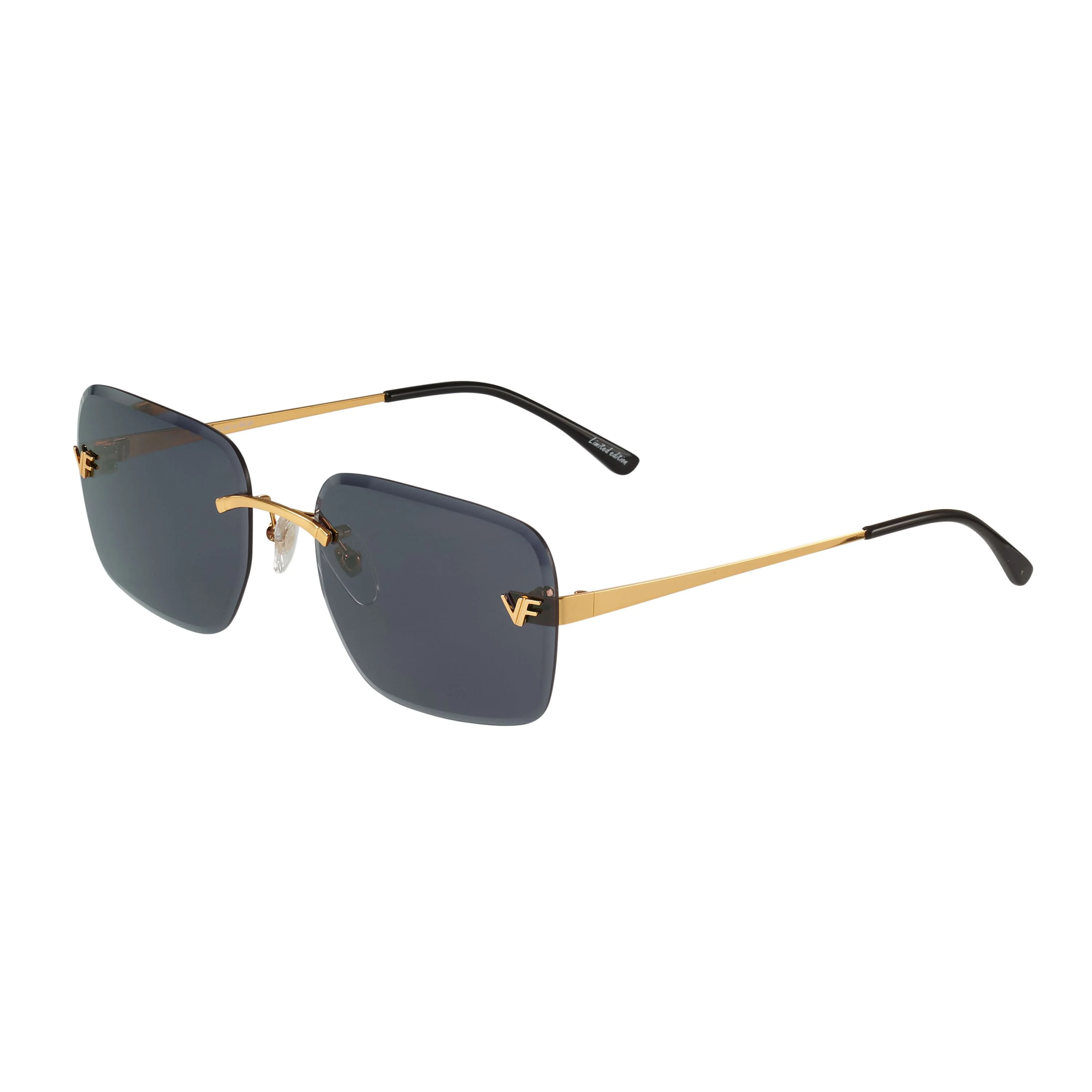 Rivington XL Rimless Drill Mount 24KT Gold - Image 15
