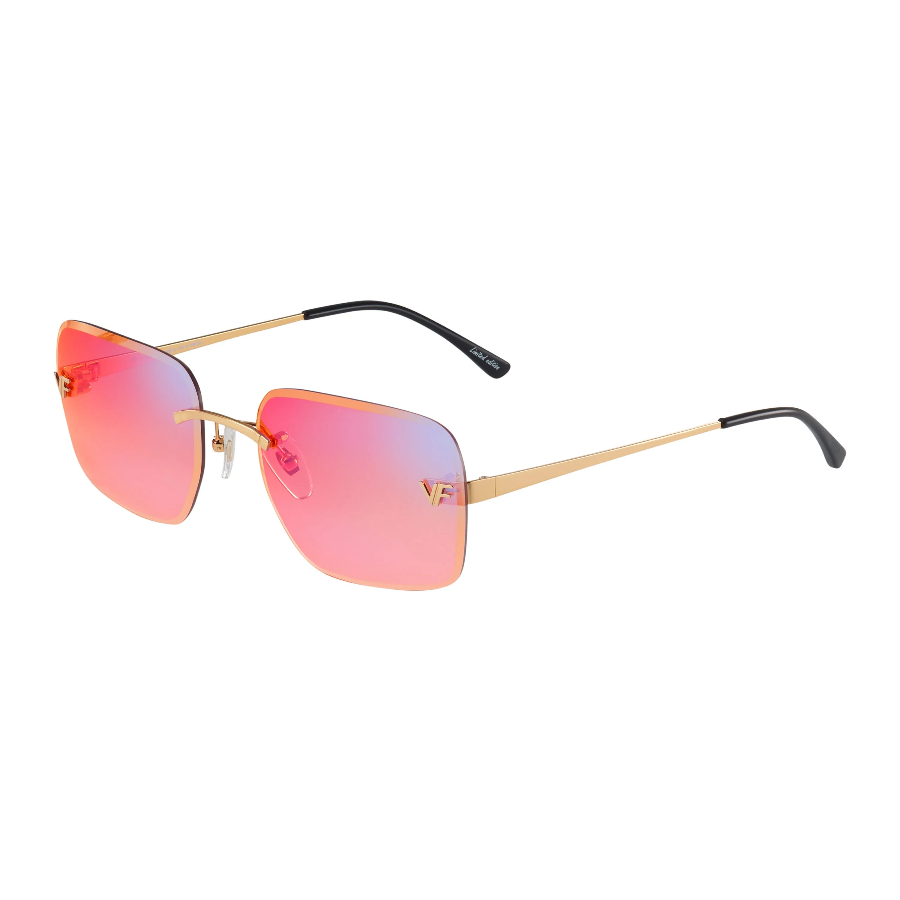 Rivington XL Rimless Drill Mount 24KT Gold - Image 44