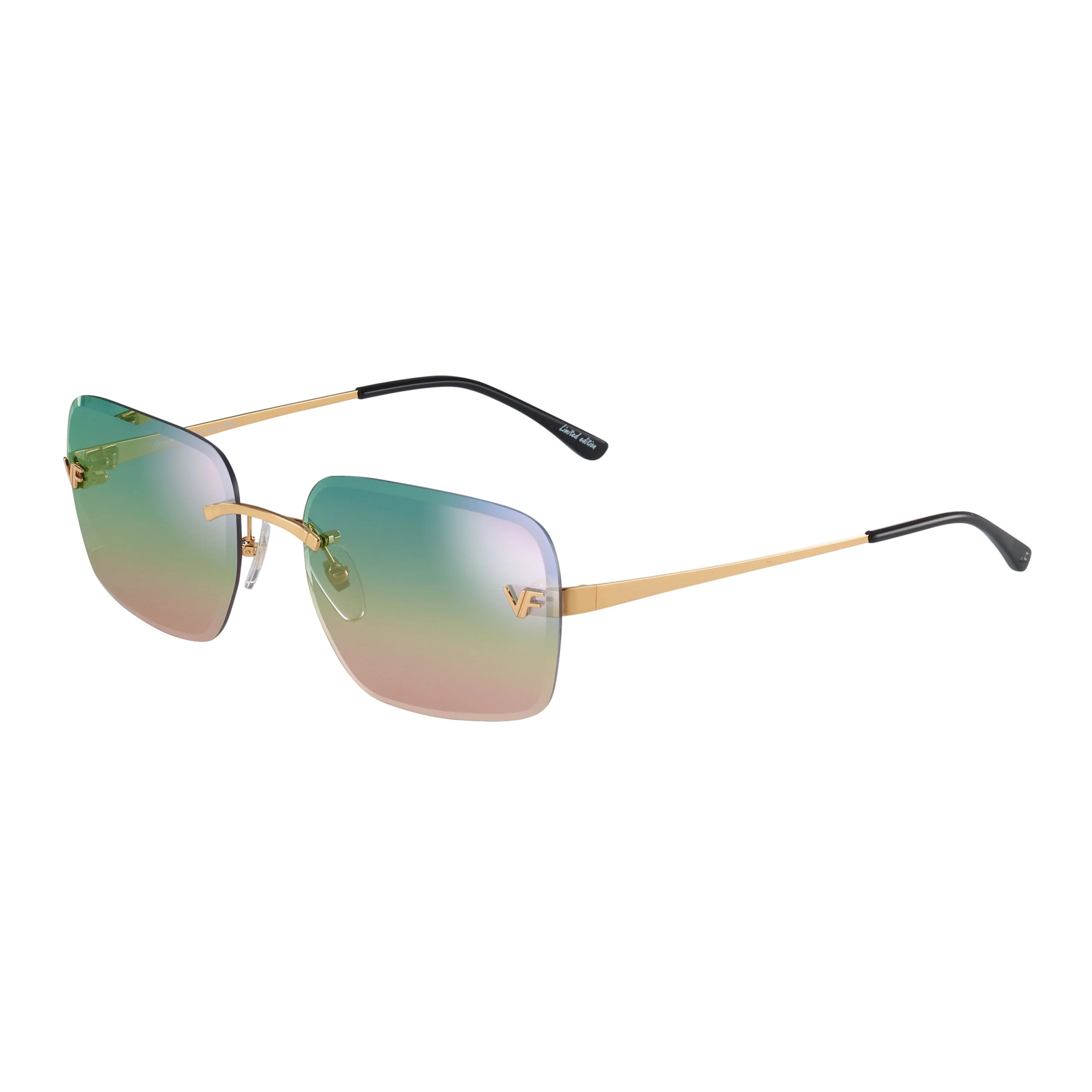 Rivington XL Rimless Drill Mount 24KT Gold - Image 49