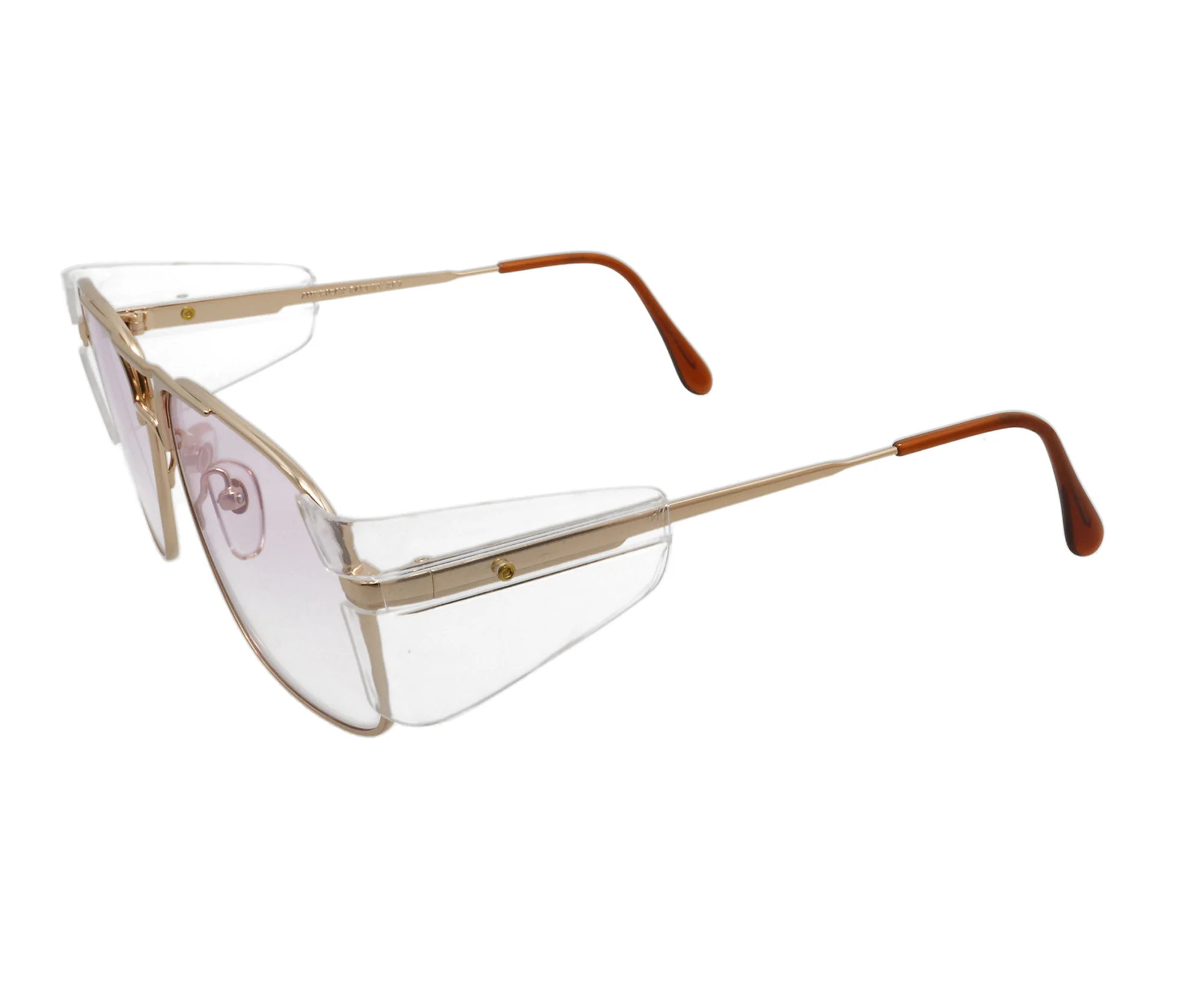 VF Snatch Safety Glasses Gold (Lilac Flash Purple) - Image 2