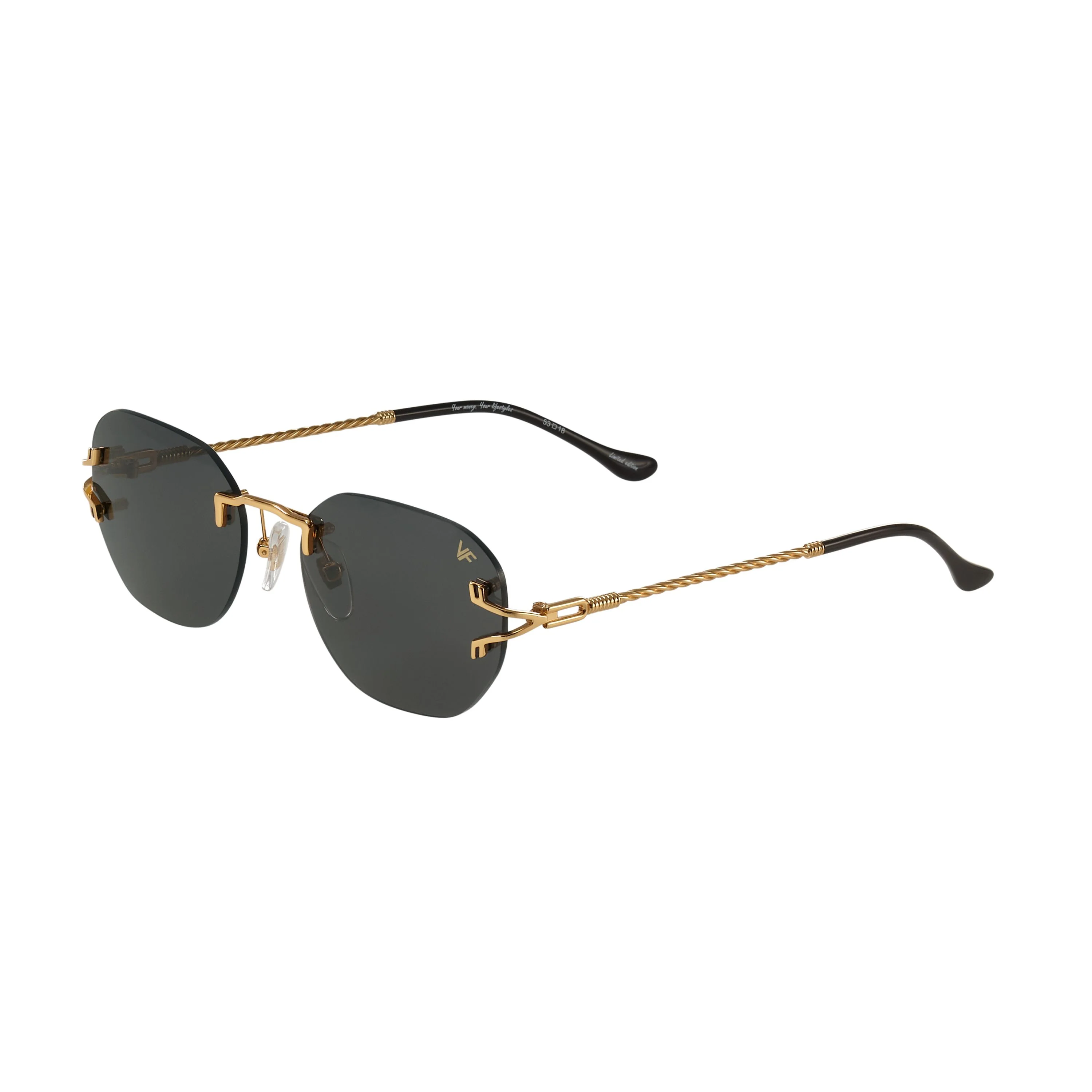 V-Decor Rimless Drill Mount 24KT Gold - Image 14