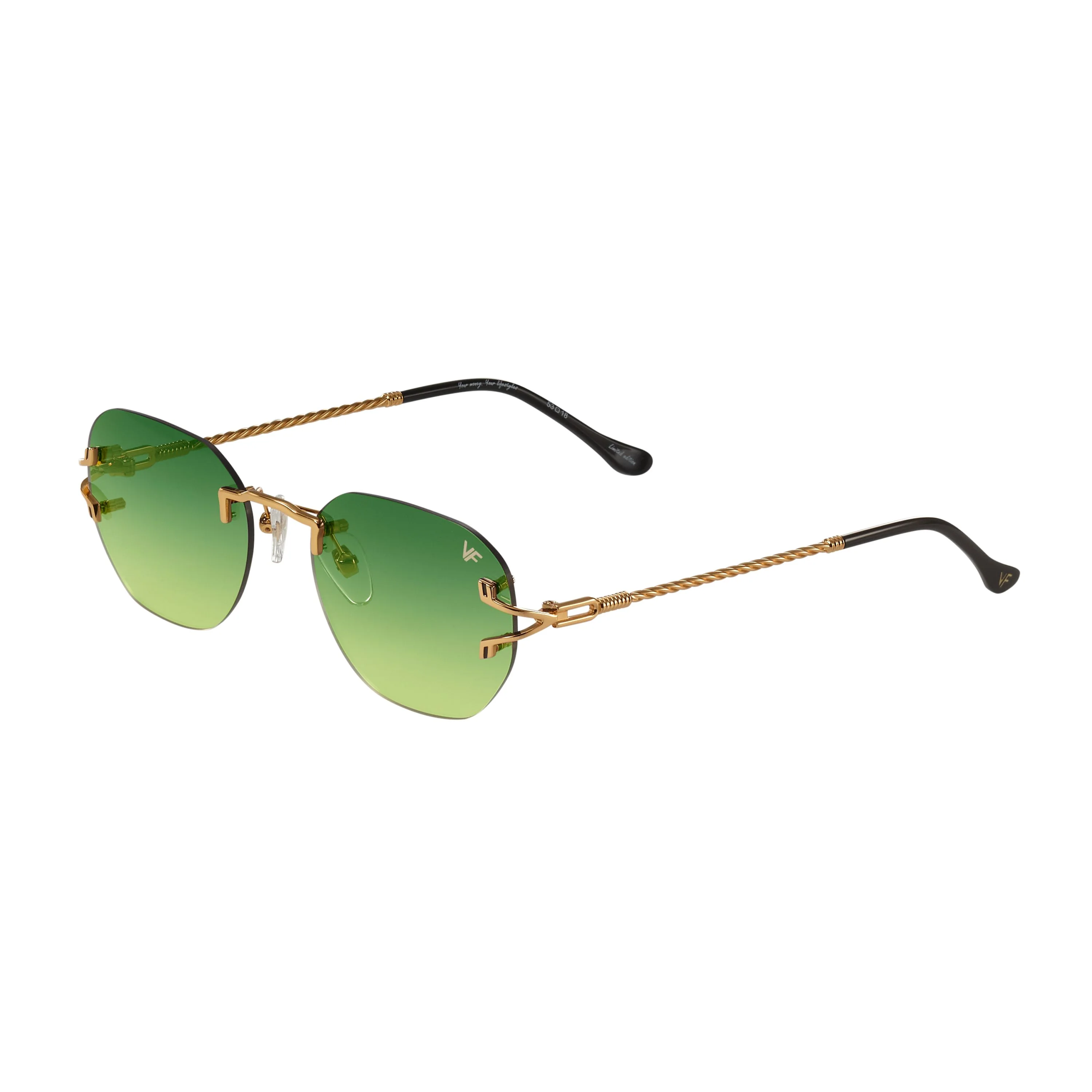 V-Decor Rimless Drill Mount 24KT Gold - Image 16