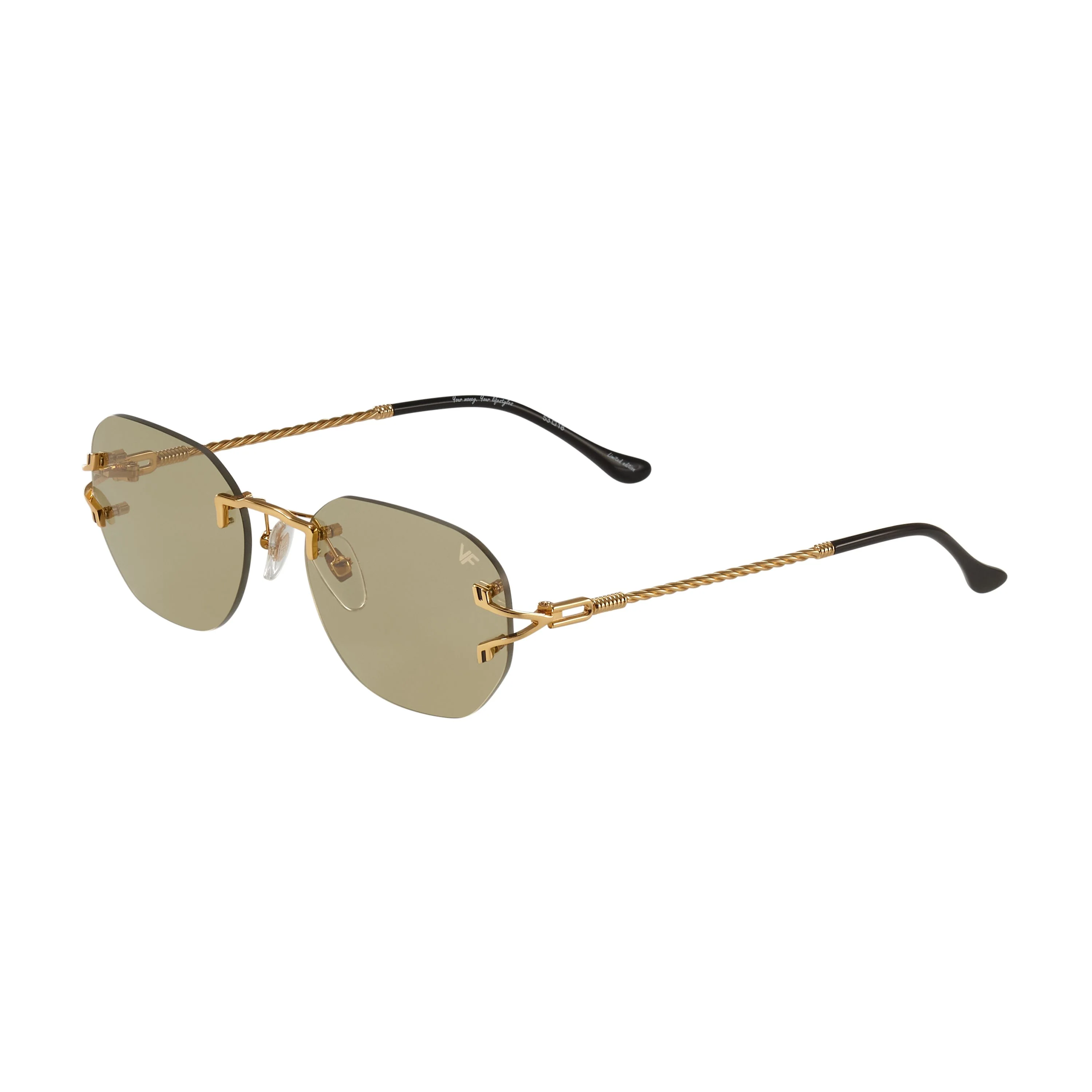 V-Decor Rimless Drill Mount 24KT Gold - Image 18