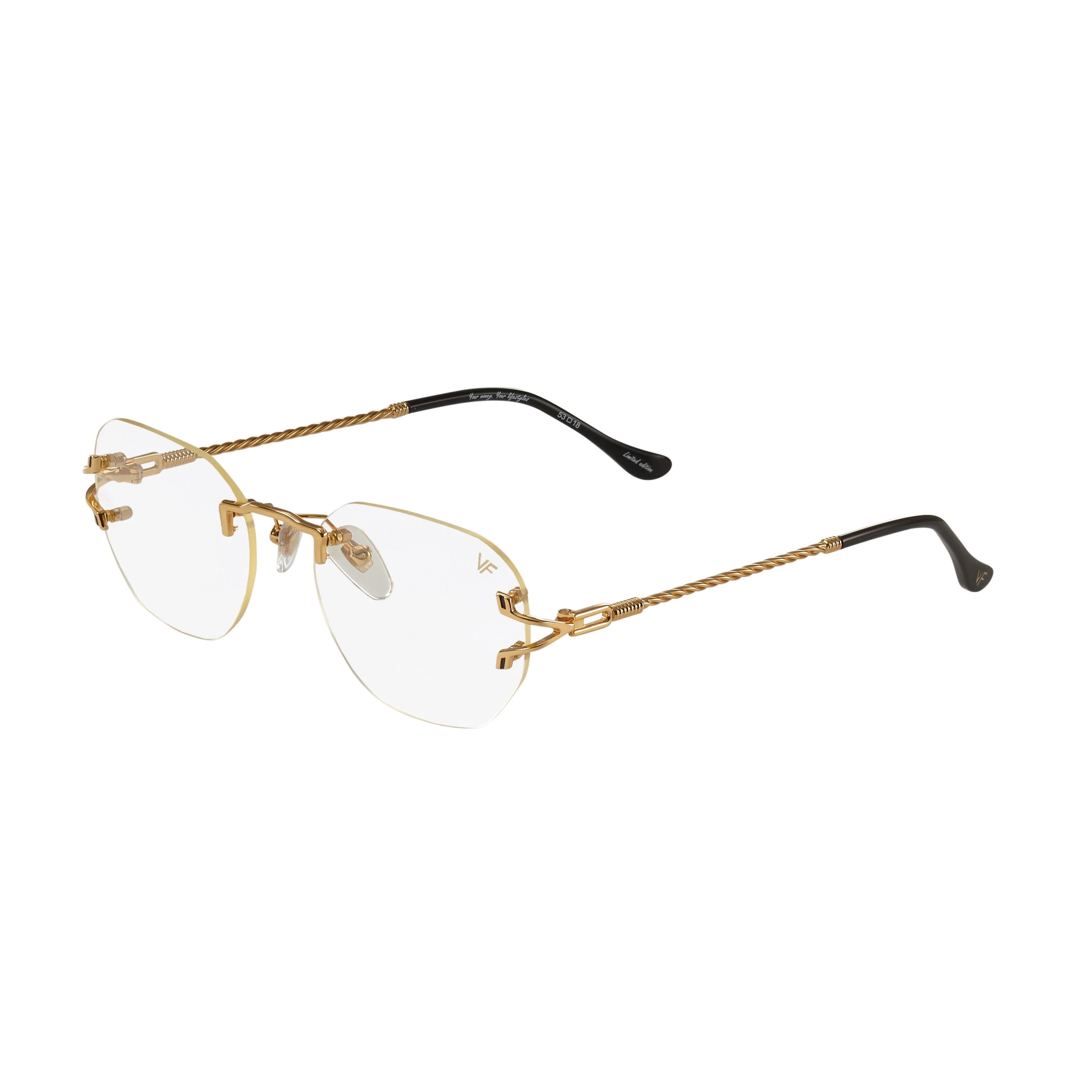 V-Decor Rimless Drill Mount 24KT Gold - Image 24