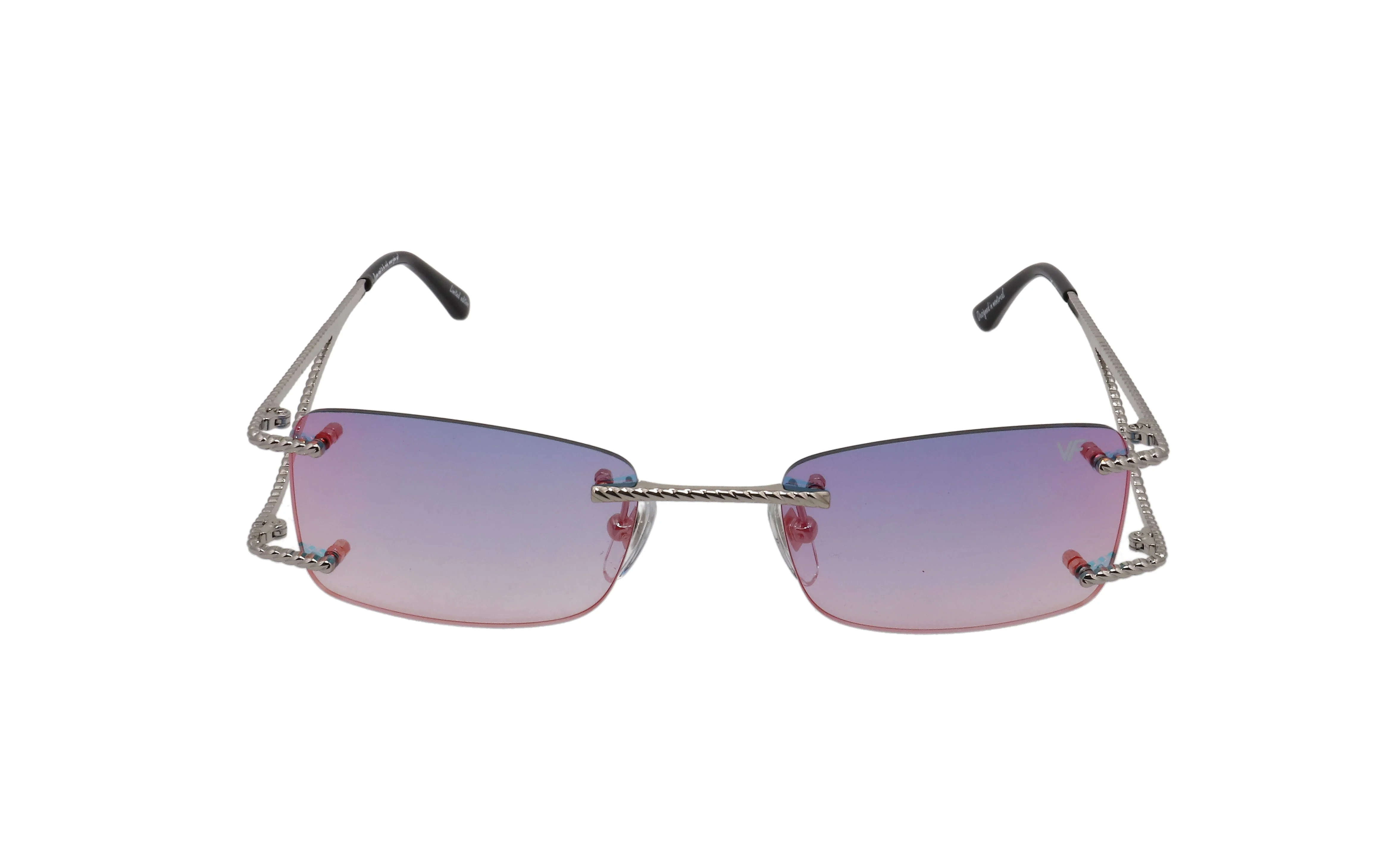 Wall Street Rimless Drill Mount 24KT White Gold - Image 14