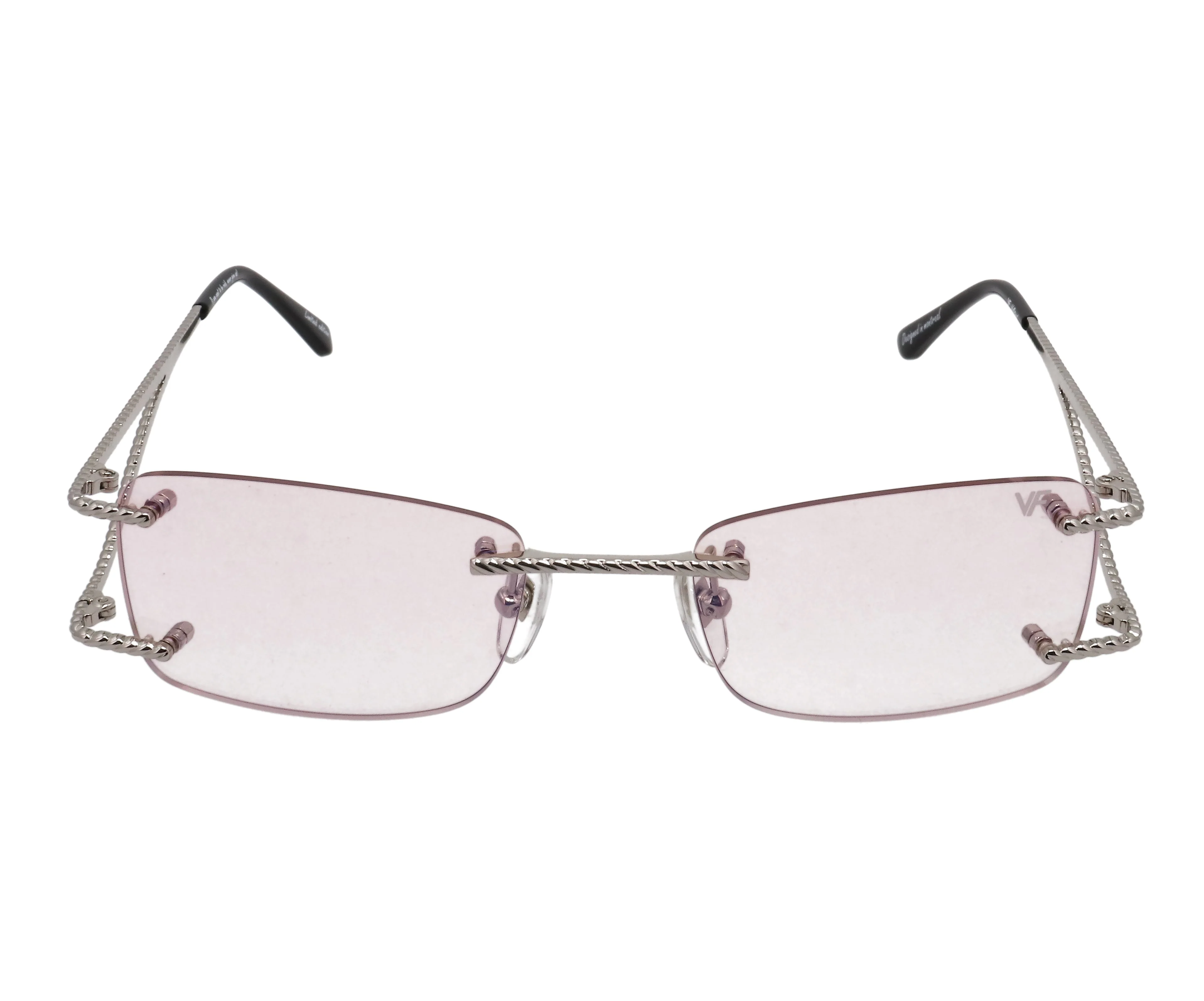 Wall Street Rimless Drill Mount 24KT White Gold - Image 17