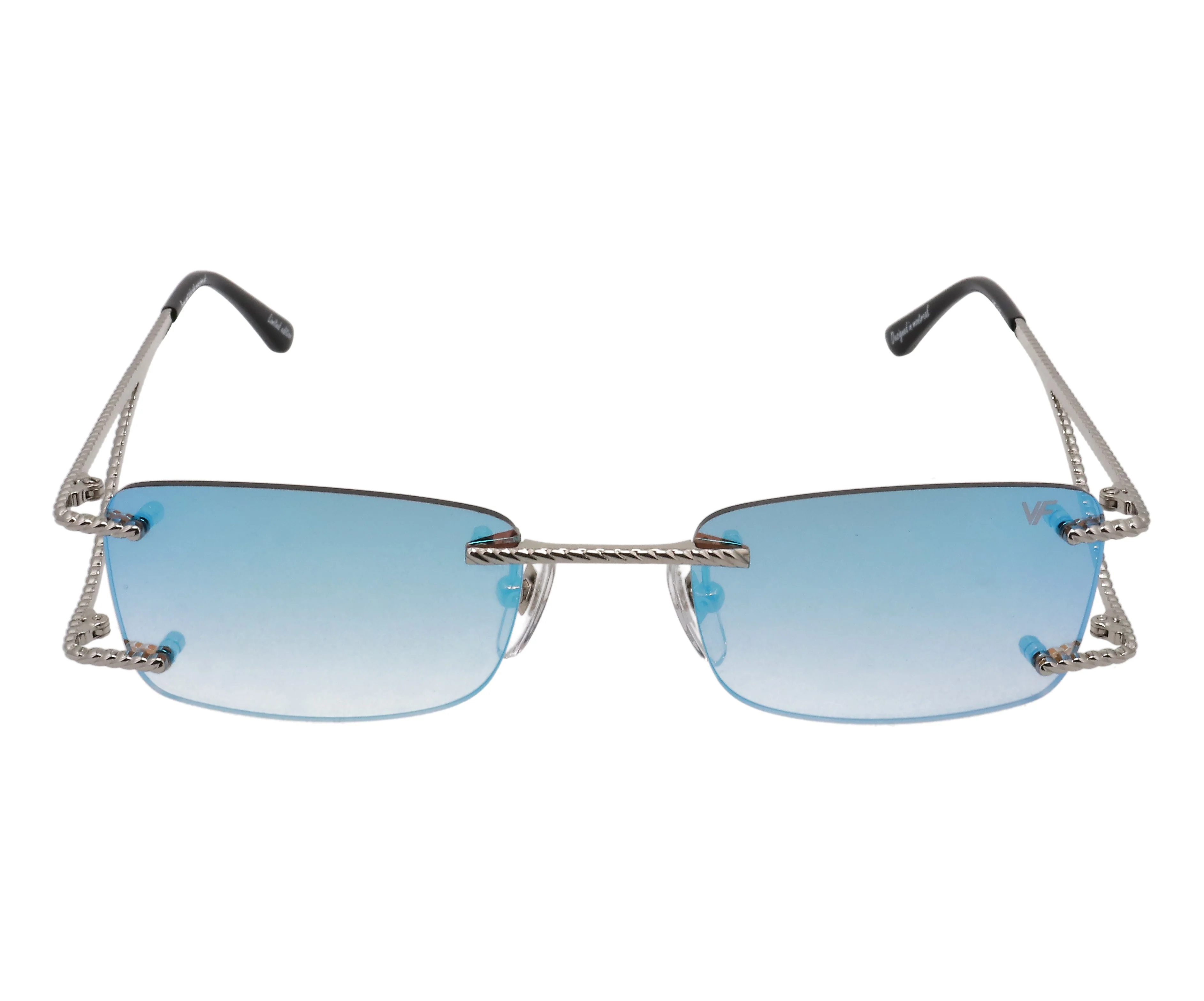 Wall Street Rimless Drill Mount 24KT White Gold - Image 20