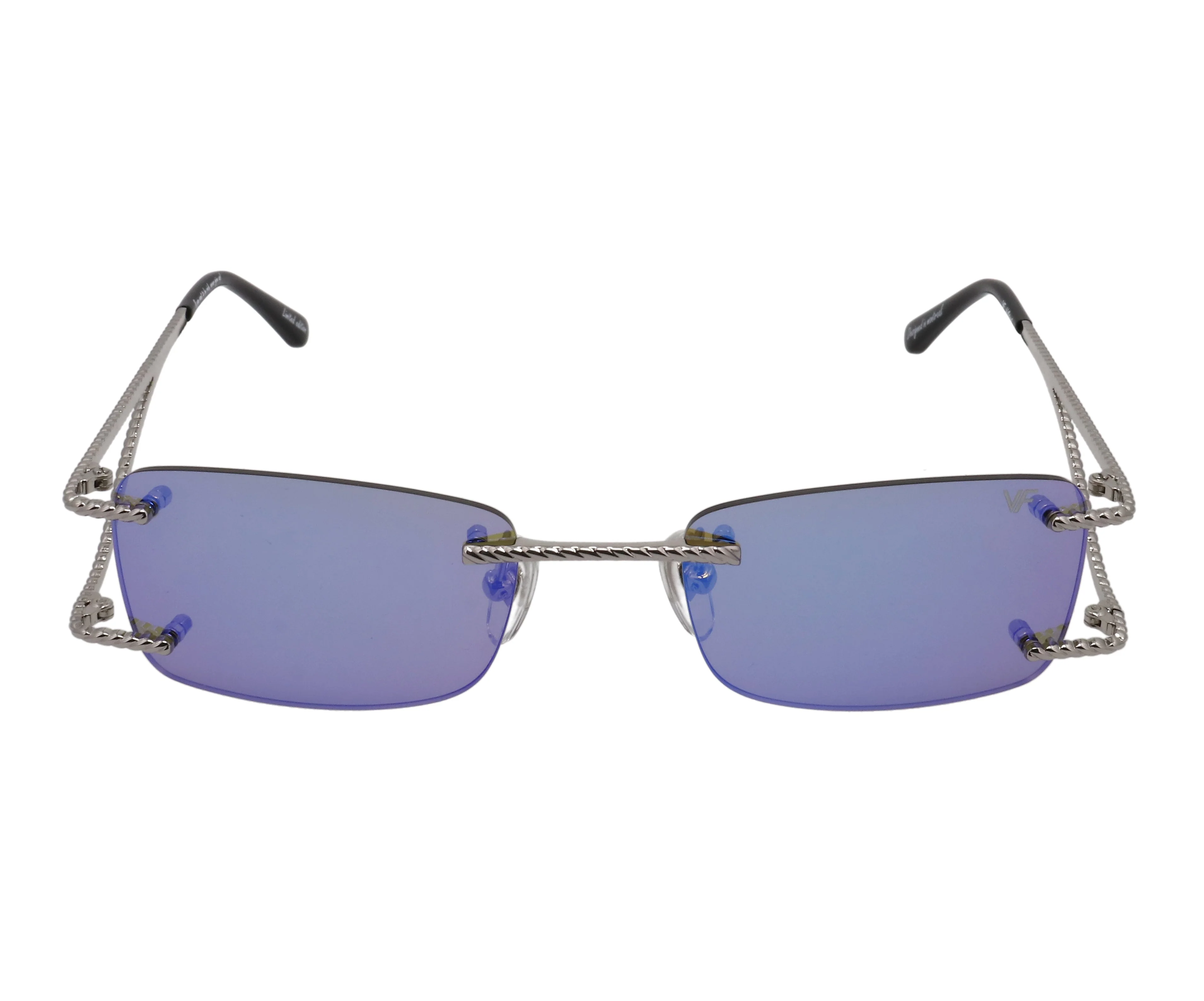 Wall Street Rimless Drill Mount 24KT White Gold - Image 23