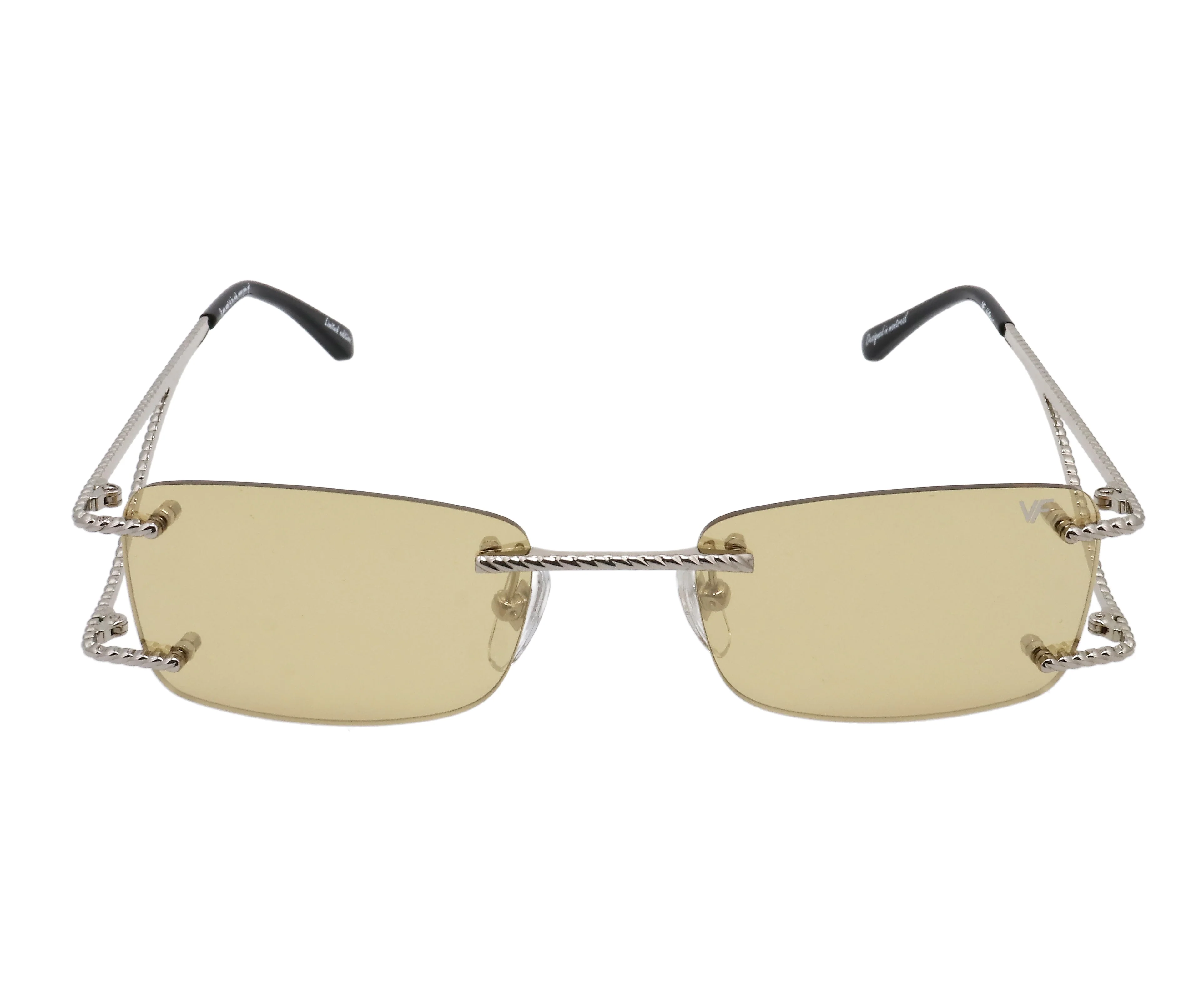 Wall Street Rimless Drill Mount 24KT White Gold - Image 26