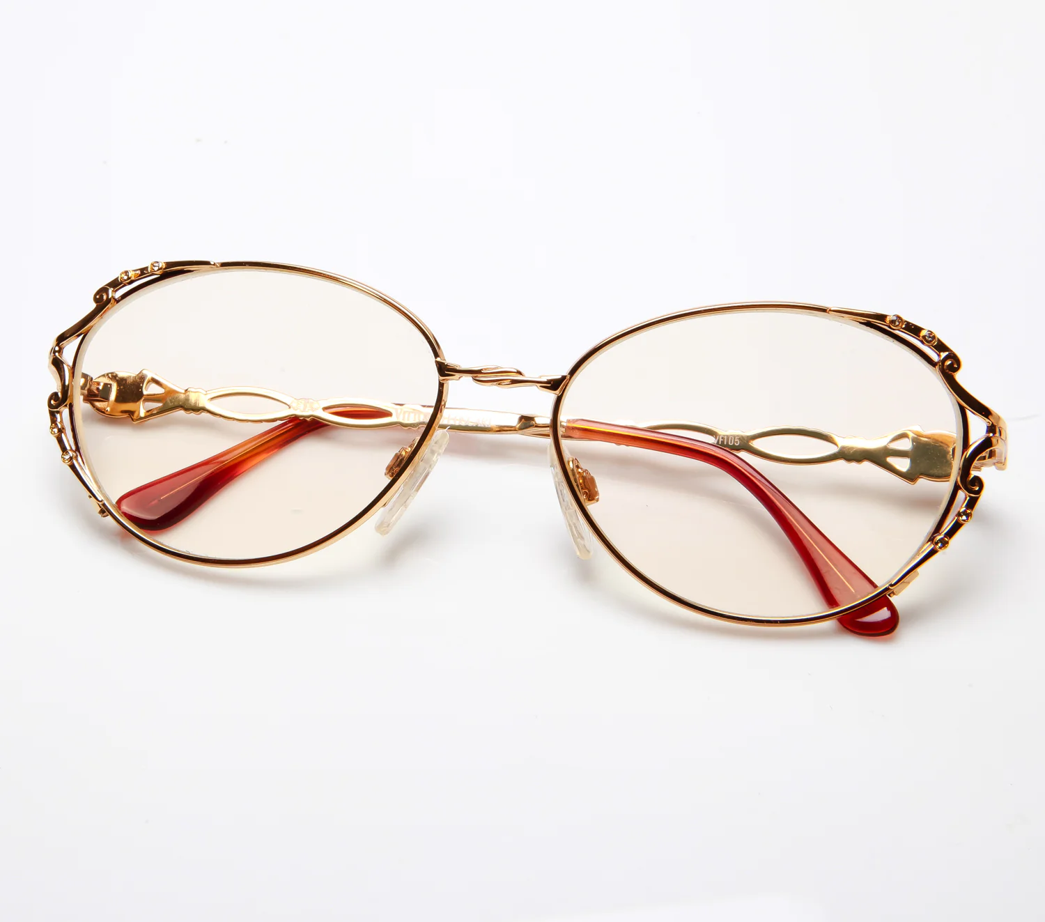 Vittorio Foscari VF 105 10 (Peach Multi Flash Flat Lens)